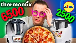 DOMOWA PIZZA Z THERMOMIXA vs LIDLOMIXA  KTÓRY ROBOT JEST LEPSZY [upl. by Kirre870]