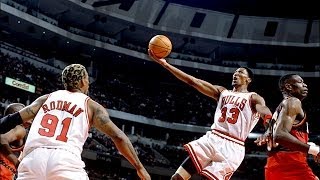 Bulls vs Hawks 1997 Playoffs Game 1 [upl. by Lenej]