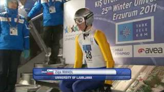 WU Erzurum 2011 Day 5 Ski Jumping Individual HS 109 Men [upl. by Danuloff]