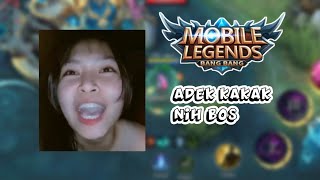 ADEK KAKAK NIH BOS  HYPER HAYABUSA GAMEPLAY MOBILE LEGEND [upl. by Aetnuahs]