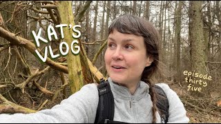 A February solo hike in the Chiltern Hills plus a bit of drawing [upl. by Lexi]