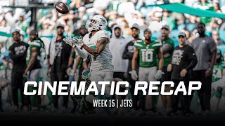 CINEMATIC RECAP OF WEEK 15 WIN OVER NEW YORK JETS  MIAMI DOLPHINS [upl. by Nadnarb23]