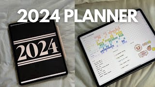 Plan on Your iPad in 2024 📱✍🏻 Digital Planner Tour [upl. by Lekcim]