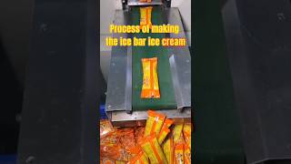 Process of Making the Ice bar Ice cream facts science industry viralshorts viralvideo youtube [upl. by Sherm]