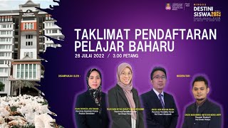 Taklimat Pendaftaran 2022 [upl. by Tengdin]