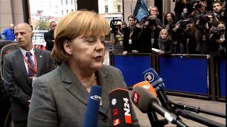 Merkel proposes Lisbon Treaty change German [upl. by Mackie147]