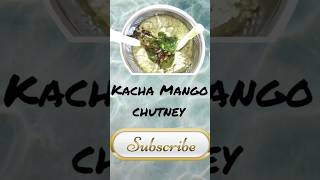 Kacha Mango Chutney  Raw Mango Chutney Recipe  పచ్చి మామిడికాయ పచ్చడి [upl. by Vina]