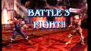 Soul Calibur 3 KayotickTaki vs JanusCervantes Casuals [upl. by Atokad]