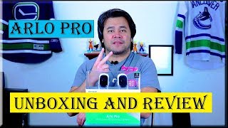 Arlo Pro Security Camera Unboxing And Review  Arlo Pro Review OutdoorIndoor Wifi Security Camera [upl. by Oralee]