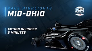 RACE HIGHLIGHTS  2022 HONDA INDY 200 AT MIDOHIO [upl. by Krys]