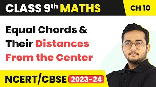 Equal Chords and Their Distances From the Center Theorem 106 amp 107  Class 9 Maths Chapter 10 [upl. by Stila65]