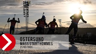 MASS START HOMMES  OSTERSUND 2021 [upl. by Latsirc262]