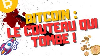 BITCOIN  LE COUTEAU QUI TOMBE  ANALYSE BTC ETH ET TOTAL ALTCOINS ICI [upl. by Wardlaw782]