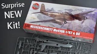 Brand New Surprise Release Airfix Messerschmitt Me410A1U2 amp U4 A04066 Model Kit Unboxing Review [upl. by Lekar843]