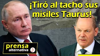 Quiso agarrar de tonto a Putin pero él se adelantó Alemania en problemas [upl. by Ettelra161]