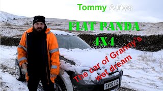 Fiat Panda 4x4  How capable is a 4x4 the size of a yoghurt pot A review by Tommy Autos [upl. by Meenen]