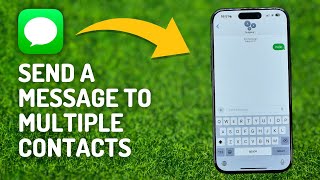 How to Send a Message to Multiple Contacts on iPhone 15 Pro [upl. by Einittirb577]