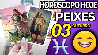 URGENTE 🆗 ALGO GRANDE ESTÁ CHEGANDO PARA VOCÊ 🎴 Peixes ♓ 3 Outubro 2024  Horoscopo do dia de hoje ♓ [upl. by Bartolome]