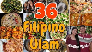 ᥫ᭡ TOP 36 ULAM NA PABORITO KO  SHARE KO SA INYO [upl. by Candis39]