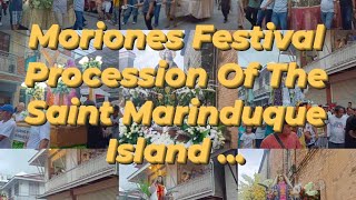 Moriones Festival Procession Of The Saint Marinduque Island lentenseason travelvlog pinas viral [upl. by Sebbie]