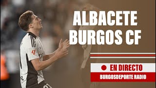 🔴 RADIO EN DIRECTO Albacete BP  Burgos CF  J10 LaLiga Hypermotion 202425 [upl. by Getter]