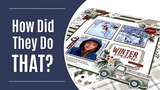 How Did They Do That Scrapbook Layout Design [upl. by Steve]