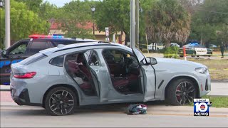 Police officers investigate shooting in Lauderhill [upl. by Assenal]