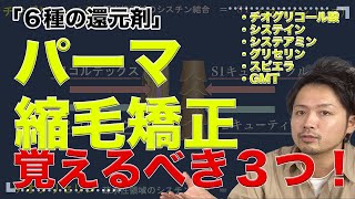 【これだけ見れば解る】パーマ還元剤の種類ph 分子量【2024】美容師初心者向け・これからパーマ・ツイスト・スパイラルを勉強したい人は見てみてください。 [upl. by Edurtreg]