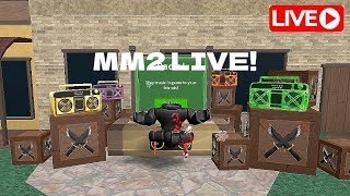 MM2 LIVE 🔴 playing standard mm2 [upl. by Clarence]