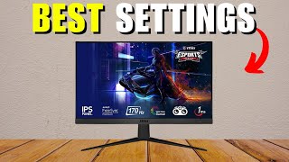 MSI G2412 Best Settings [upl. by Araet]