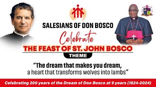 LIVE Salesians of Don Bosco Celebrates The Feast of St John Bosco  14th April 2024 [upl. by Washington]