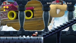 New Super Mario Bros U Walkthrough  Part 6  World 6 RockCandy Mines [upl. by Bobbe896]