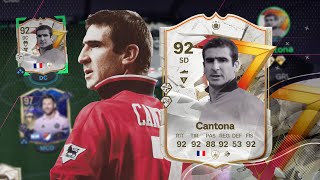 ¿ROTÍSIMO o GRÚA CANTONA 92 ICONO GOLAZO REVIEW  EA FC 24 ULTIMATE TEAM [upl. by Launamme]