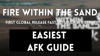 Easiest AFK Guide for Reclamation Algorithm Fire Within The Sand  Max Rewards Fast 【Arknights】 [upl. by Anelram]