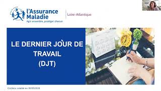 Webinaire  Le dernier jour de travail DJT [upl. by Burdett586]