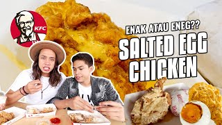 KFC SALTED EGG CHICKEN Enak ato Eneg [upl. by Eceer577]