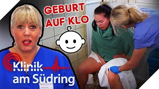 GEBURT AUF DEM KLO 🚽 👶🏻 Das gabs noch nie in der Klinik 😲😲  Klinik am Südring  SAT1 [upl. by Eniarral446]