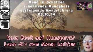 MondTIPP  Kein Bock auf Hausputz Entspann dich und lass dir vom Mond helfen [upl. by Yrennalf]