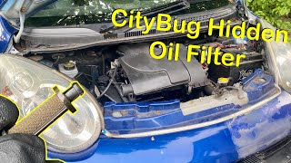 CityBug Hidden Oil Filter  VVT Oil Screen  Poor Acceleration P0010 P0011 C1107Aygo [upl. by Virgel769]