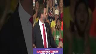 Kamala THIS is how you respond when someone in the crowd praises Jesus JD VANCE jdvance jesus [upl. by Martelle]