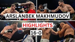 Arslanbek Makhmudov 160 Highlights amp Knockouts [upl. by Manya]