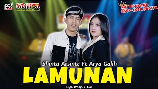 Shinta Arsinta Feat Arya Galih  Lamunan  Dangdut Official Music Video [upl. by Ayotl]