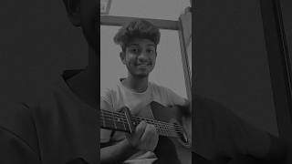 Jhumka bareli wala ☺️cover guitar music sing short [upl. by Allac]