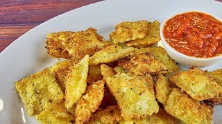 Ravioles Fritos Con Salsa Marinara [upl. by Saltzman]