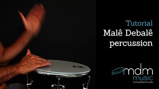 Malê Debalê percussion lesson by Michael de Miranda [upl. by Yzdnil964]