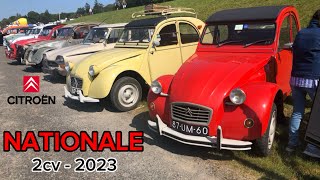 Nationale 2cv 2023  Plouay 56 [upl. by Esinehc726]