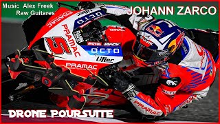 Johann Zarco Ducati Pramac  Drone Poursuite zarco ducati [upl. by Dulsea]