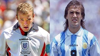 Batistuta vs Shearer  The Epic Classic 9 Battle [upl. by Oap950]