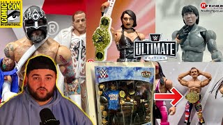 WWE STRAIGHT EDGE SOCIETY CM PUNK FIGURE INSANE SDCC 2024 FULL REVEALS DAY 1 [upl. by Yhtur]