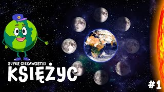 KSIĘŻYC  Niesamowite Ciekawostki 🌕🚀  Film Dla Dzieci Po Polsku  Naukowa Karuzela 1 [upl. by Annil]